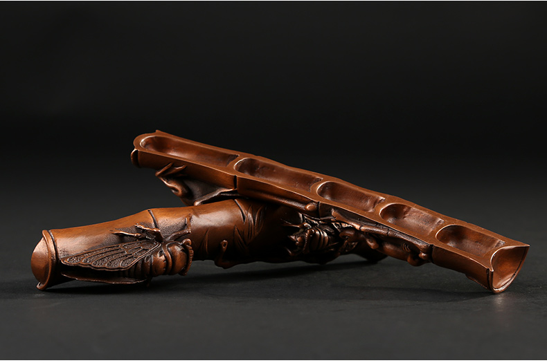 仿古知足常樂(lè)鎮(zhèn)紙，文房四寶鎮(zhèn)尺