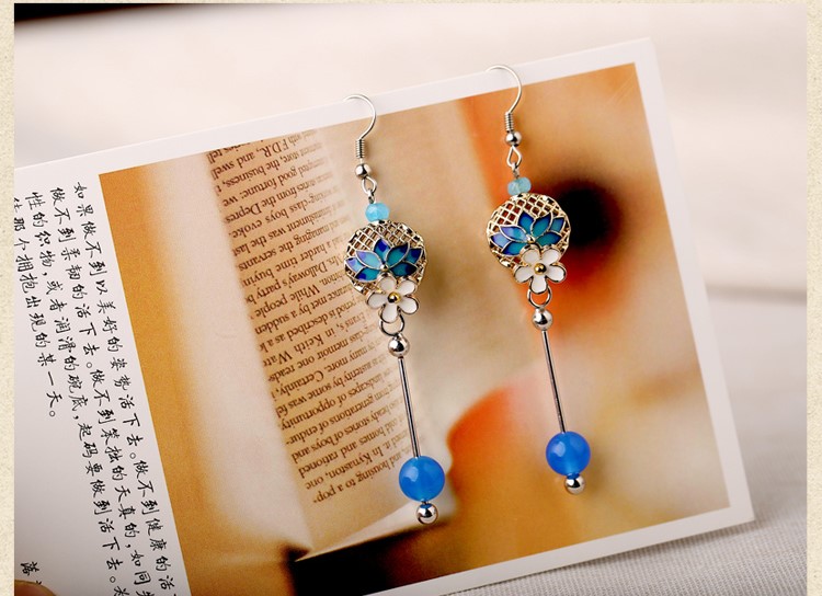 長(zhǎng)相廝守耳環(huán)，鏤空雕花首飾