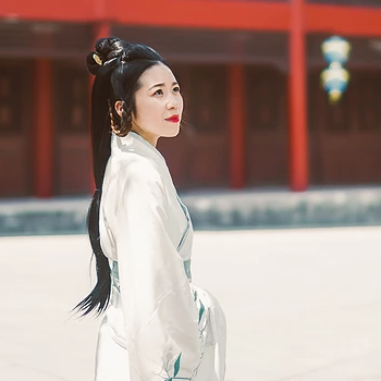 優(yōu)雅白衣女子頭像，唯美古風(fēng)真人頭像