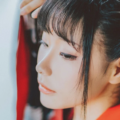 俏皮可愛漢服女子頭像，唯美古風真人頭像