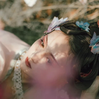 嫵媚嬌艷女子頭像，唯美古風(fēng)真人頭像