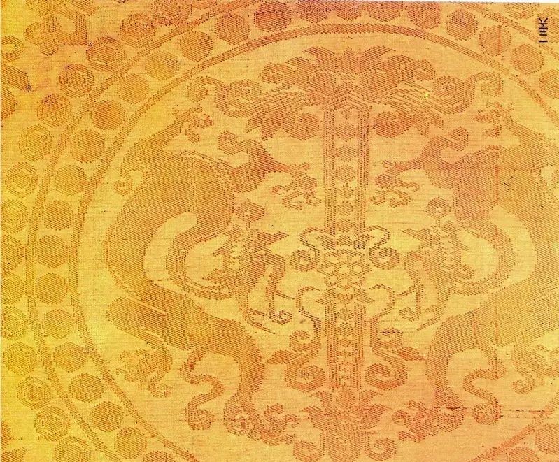 最華麗的傳統(tǒng)花布，《源氏物語》的中國絲織品