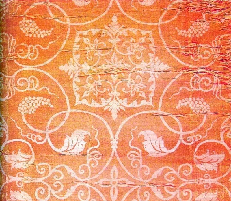 最華麗的傳統(tǒng)花布，《源氏物語》的中國絲織品