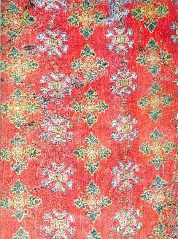 最華麗的傳統(tǒng)花布，《源氏物語》的中國絲織品