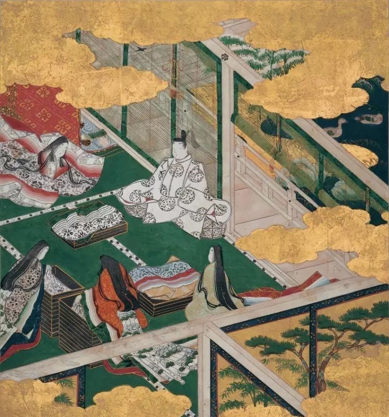 最華麗的傳統(tǒng)花布，《源氏物語》的中國絲織品