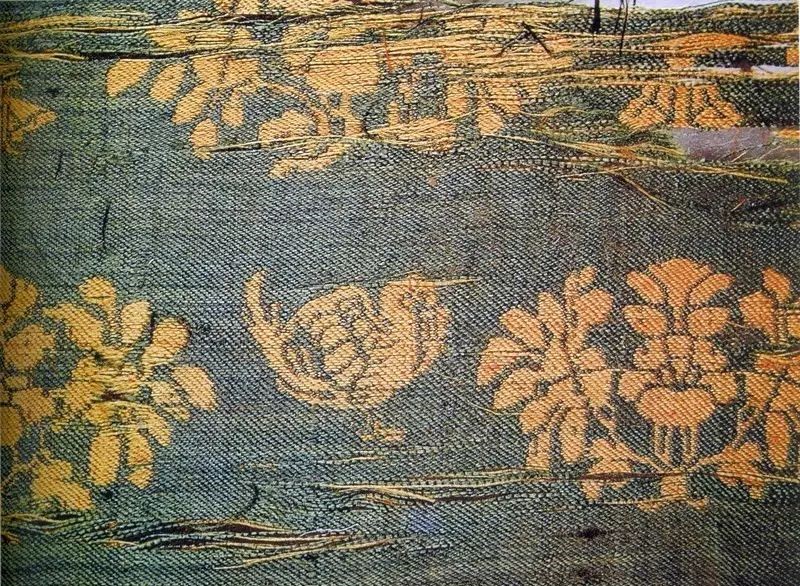 最華麗的傳統(tǒng)花布，《源氏物語》的中國絲織品