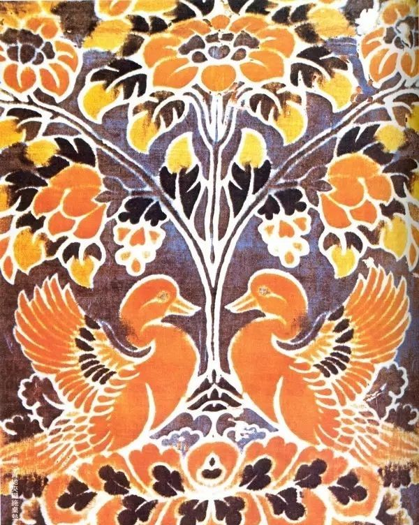 最華麗的傳統(tǒng)花布，《源氏物語》的中國絲織品