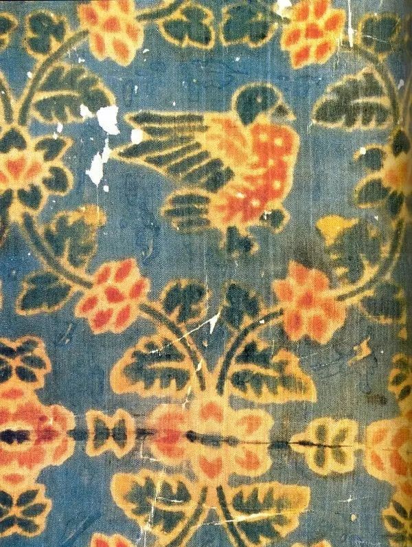 最華麗的傳統(tǒng)花布，《源氏物語》的中國絲織品