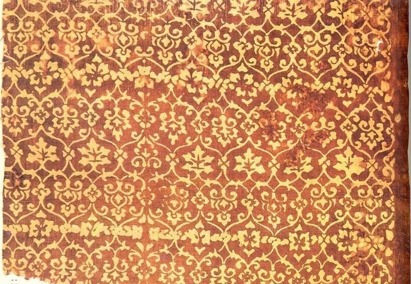最華麗的傳統(tǒng)花布，《源氏物語》的中國絲織品