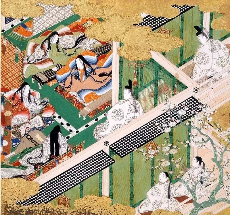 最華麗的傳統(tǒng)花布，《源氏物語》的中國絲織品