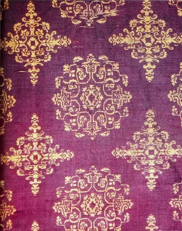 最華麗的傳統(tǒng)花布，《源氏物語》的中國絲織品