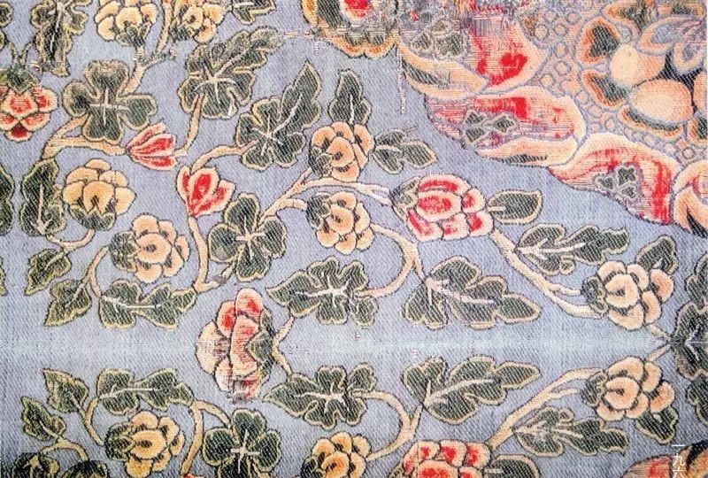 最華麗的傳統(tǒng)花布，《源氏物語》的中國絲織品