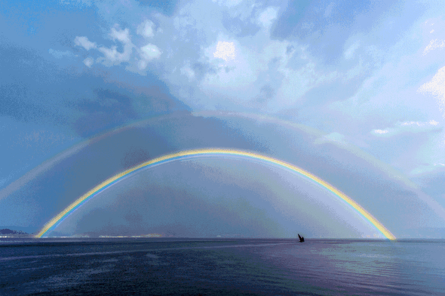 大理洱?！w心，歸心看海煙雨江南