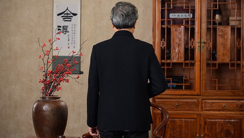 家佳樂文學民國中華立領中山裝