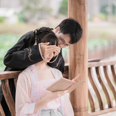 長相思情侶頭像，唯美古風真人頭像