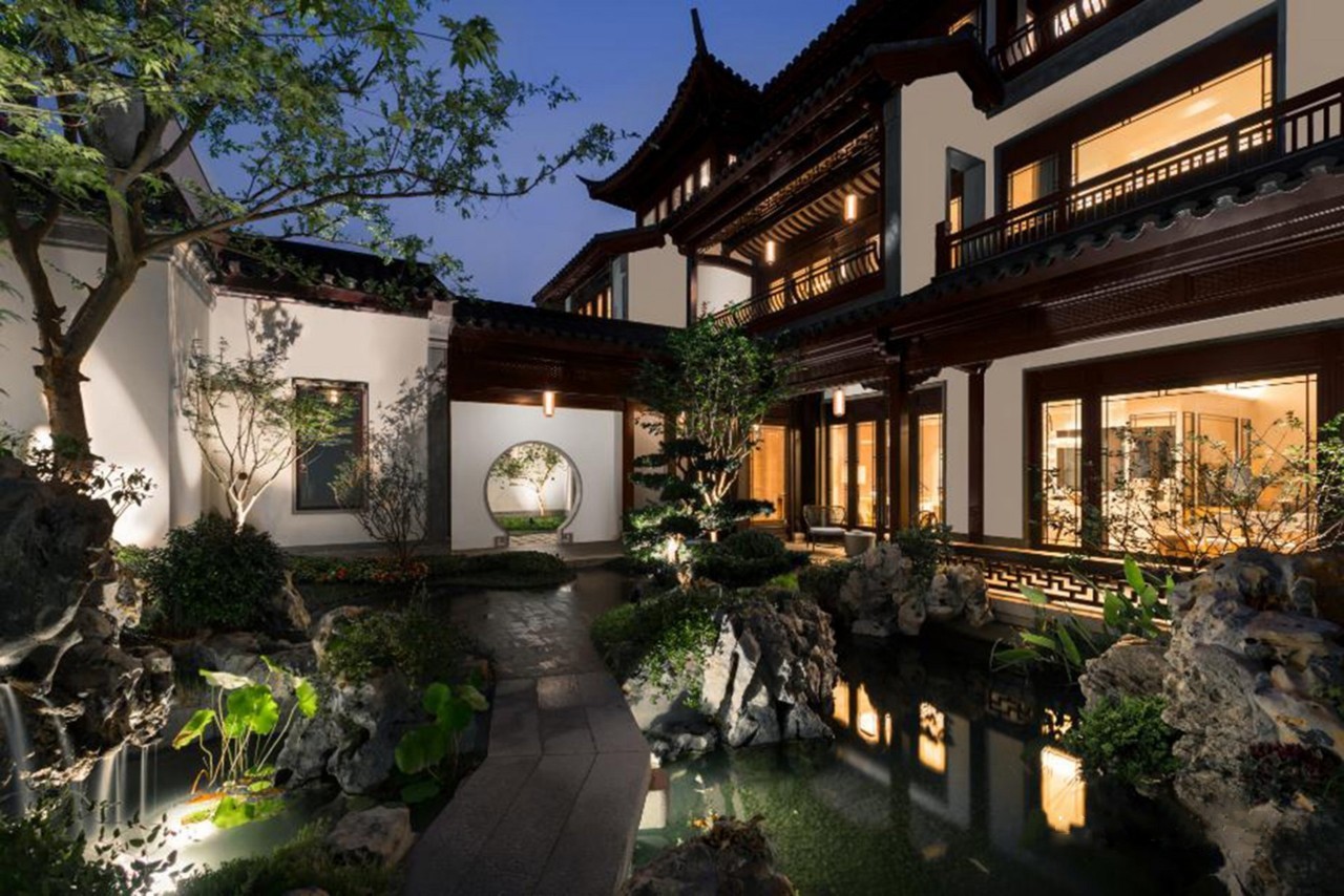 10所綠城·中式宅院，何必羨“西風(fēng)”中式乃最美