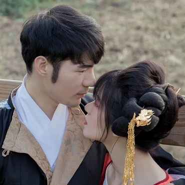 親密甜美情侶頭像,唯美古風真人頭像