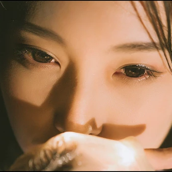 夜下星空女生頭像，唯美古風真人頭像