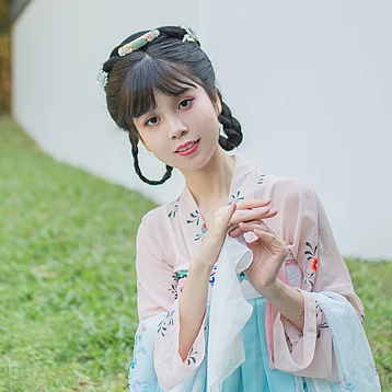 文藝清新漢服女生頭像,唯美古風真人頭像