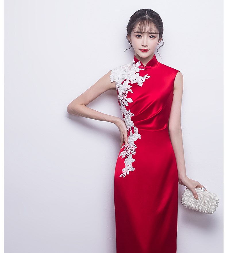 時尚典雅中式禮服，家佳樂文學(xué)優(yōu)雅晚禮服