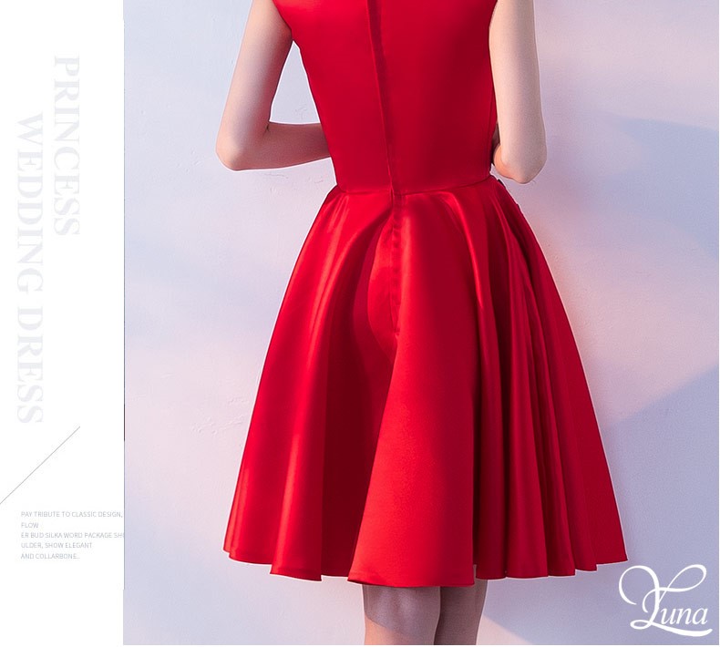 時尚家佳樂文學中式禮服，芍藥繡花新娘結(jié)婚禮服