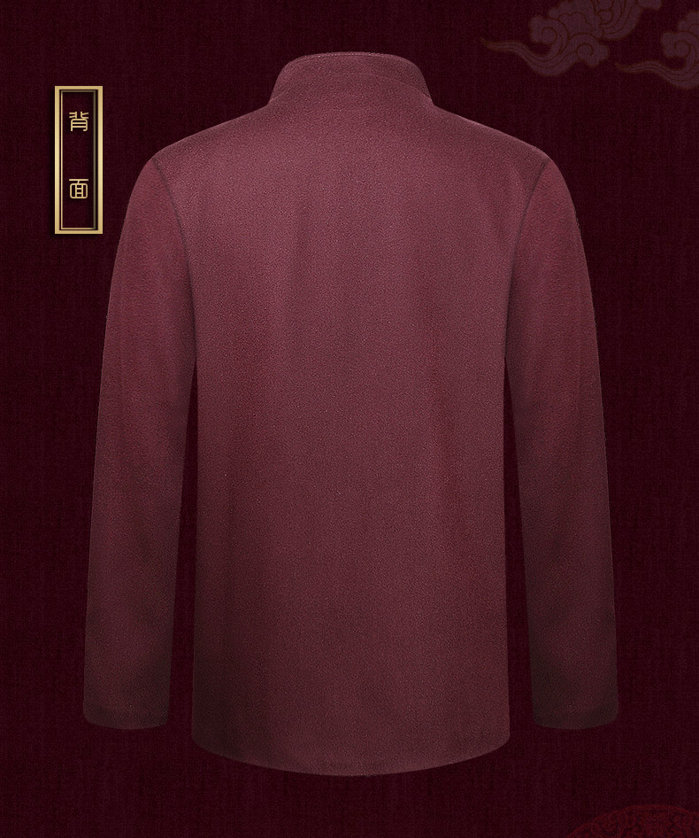 古典情侶羊毛妮唐裝，復(fù)古風(fēng)中式唐裝