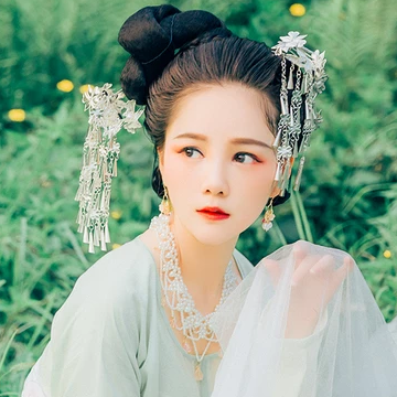 白衣仙子女生頭像，唯美古風(fēng)真人頭像