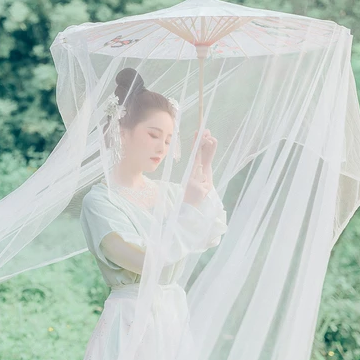 白衣仙子女生頭像，唯美古風(fēng)真人頭像