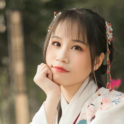 清新可愛漢服女生頭像，唯美古風(fēng)真人頭像