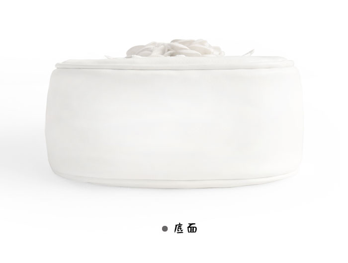 甜美蕾絲立體花朵手提包，古風仙氣手工包