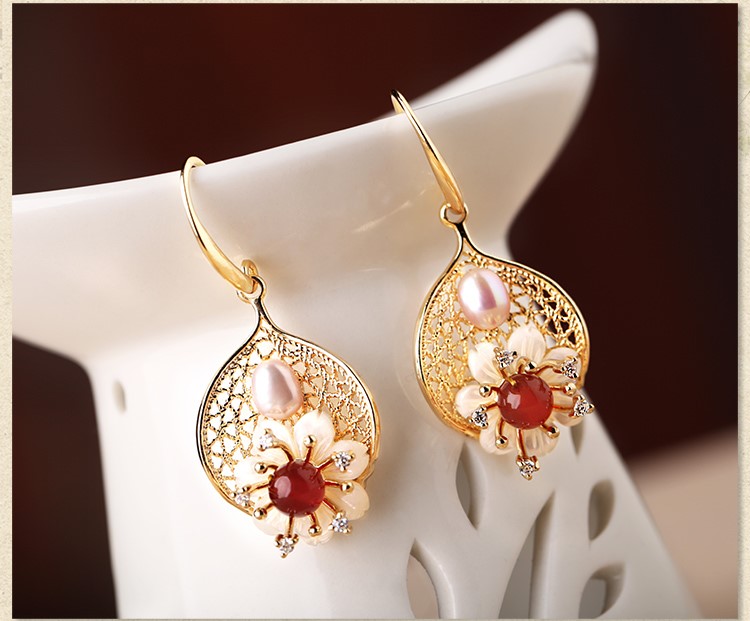 家佳樂文學(xué)時尚氣質(zhì)耳環(huán)首飾