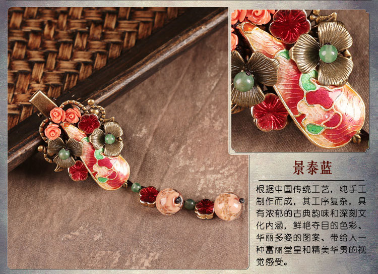 繁花憶夢復(fù)古琉璃流蘇發(fā)夾頭像