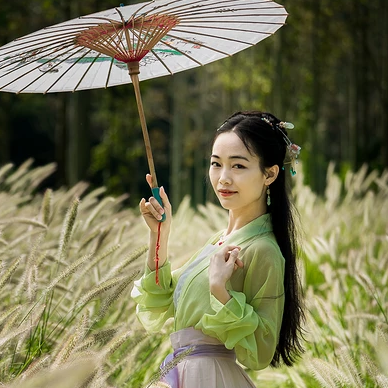 青春陽光少女頭像，唯美古風(fēng)真人頭像