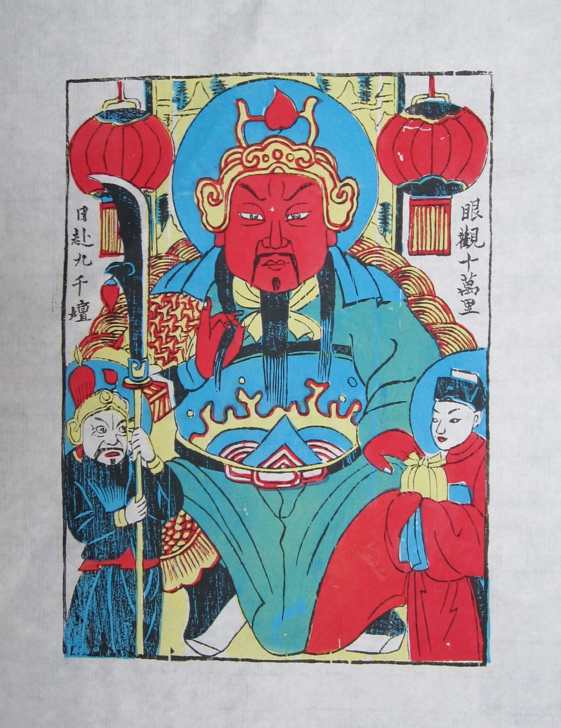 15款生動(dòng)門神人物年畫，唯美中國(guó)吉祥人物年畫