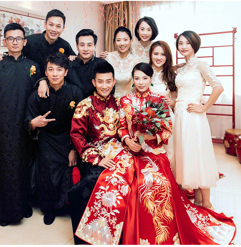 最美家佳樂文學(xué)中式禮服新娘,中式婚禮圖片