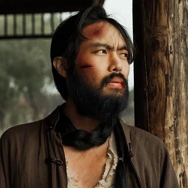 霸氣男生打架帶兵器頭像，唯美古風(fēng)真人頭像