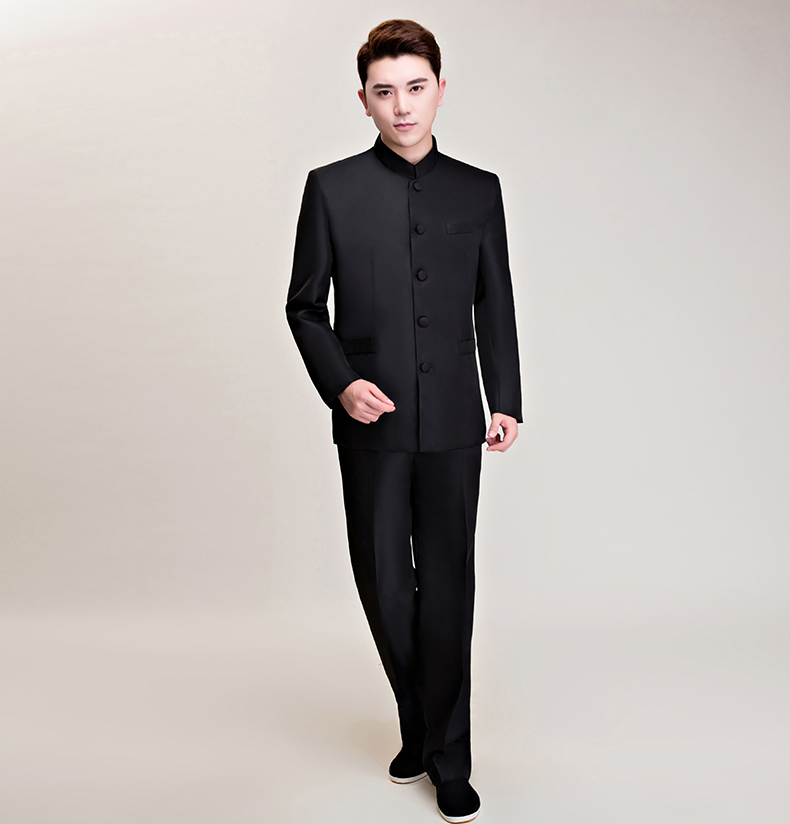 復(fù)古風(fēng)民國(guó)中山裝五四青年中山裝