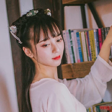 清新文藝女生頭像，唯美古風(fēng)真人頭像