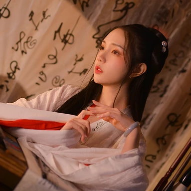 淡雅美人頭像，唯美古風(fēng)真人頭像