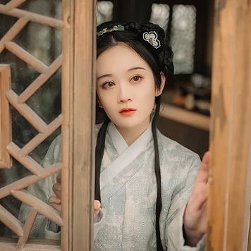 淡雅文藝小清新頭像，唯美古風(fēng)真人頭像