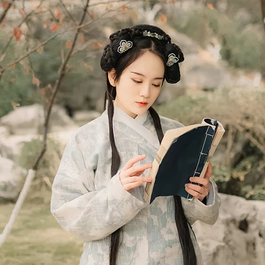 淡雅文藝小清新頭像，唯美古風(fēng)真人頭像