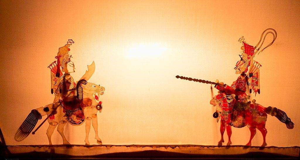 中國古老傳統(tǒng)的民間藝術---皮影戲