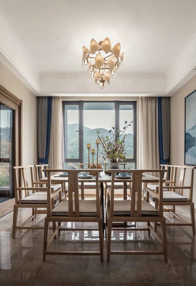 清新自然的裝修設(shè)計(jì)：當(dāng)新中式遇上簡約風(fēng)