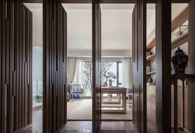 清新自然的裝修設(shè)計：當新中式遇上簡約風