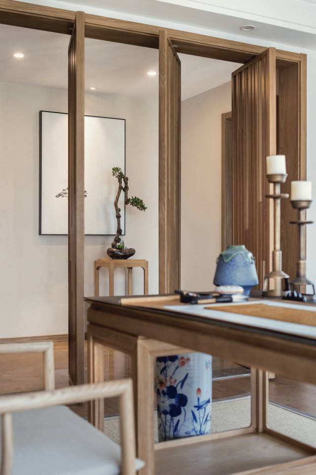 清新自然的裝修設(shè)計：當新中式遇上簡約風
