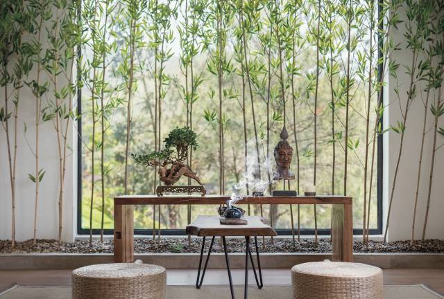 清新自然的裝修設(shè)計：當新中式遇上簡約風