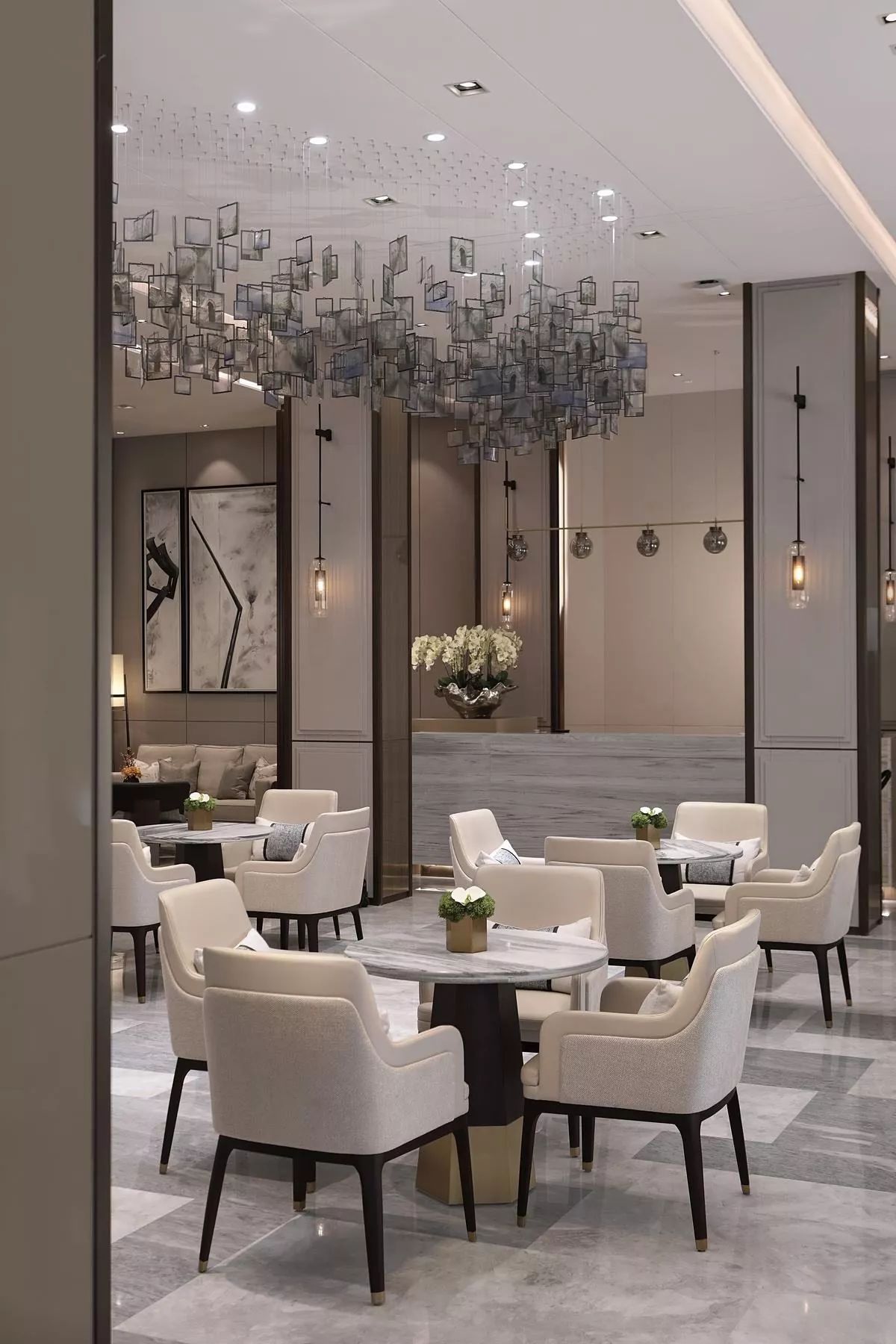 文人風(fēng)尚的新中式裝修設(shè)計：廣州融創(chuàng)御園