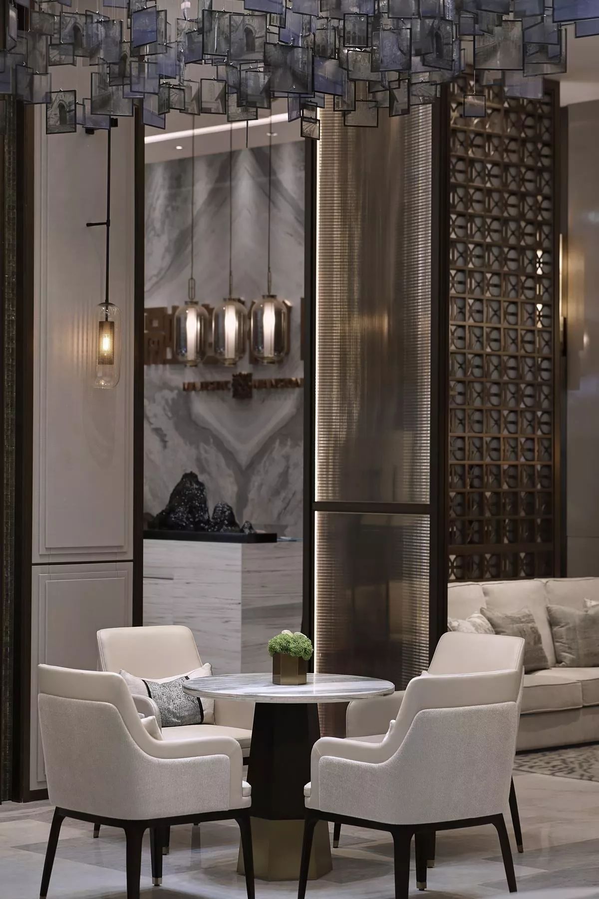 文人風(fēng)尚的新中式裝修設(shè)計：廣州融創(chuàng)御園