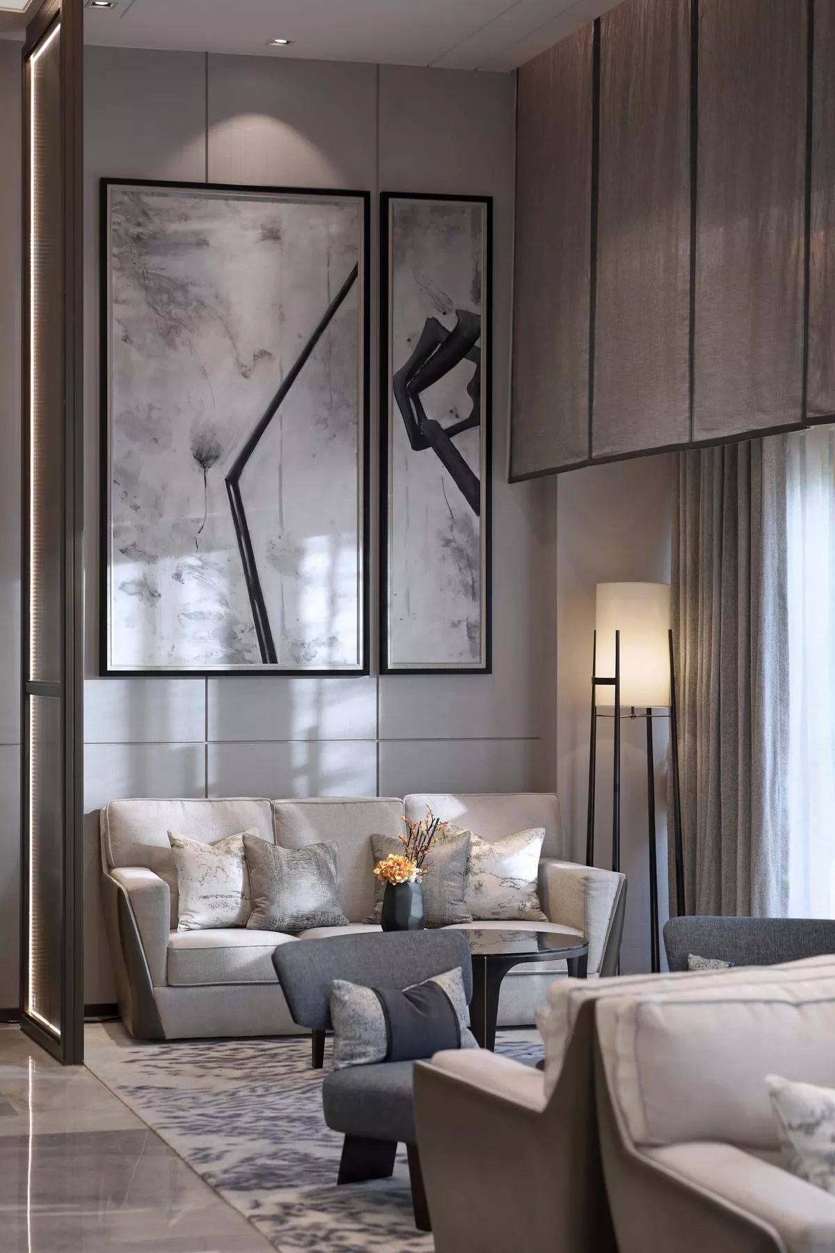 文人風(fēng)尚的新中式裝修設(shè)計：廣州融創(chuàng)御園