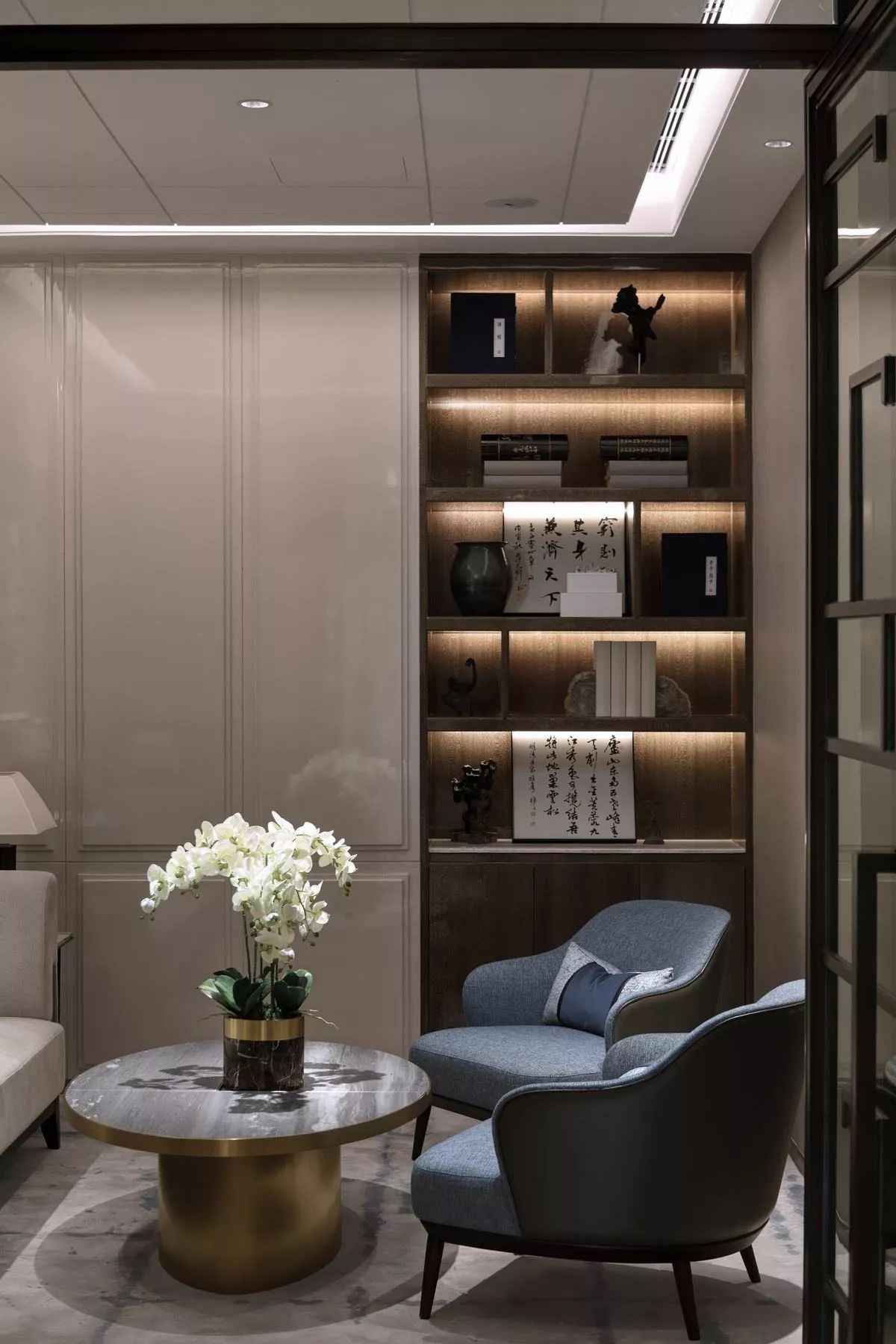 文人風(fēng)尚的新中式裝修設(shè)計：廣州融創(chuàng)御園